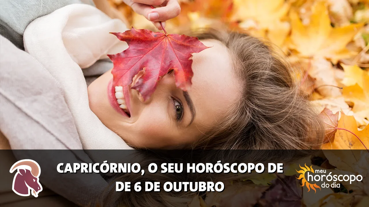 Horóscopo de Capricórnio de terça-feira, 6 de outubro de 2026