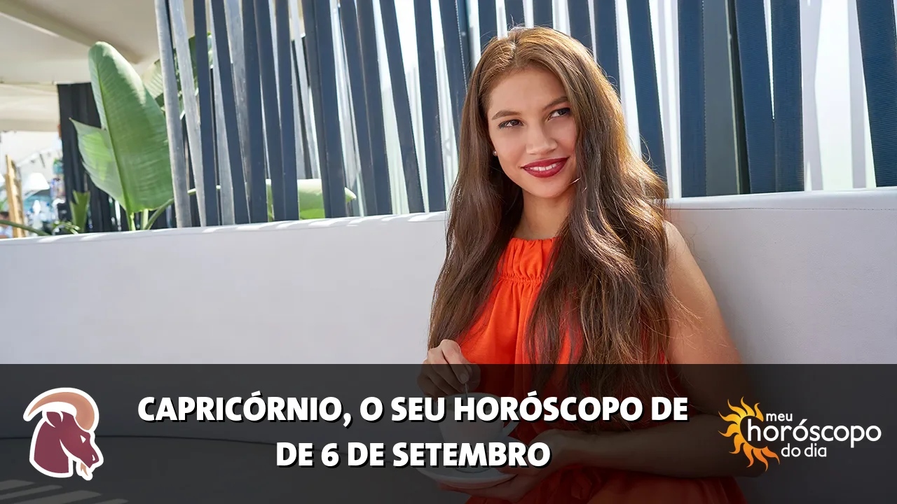 Horóscopo de Capricórnio de domingo, 6 de setembro de 2026