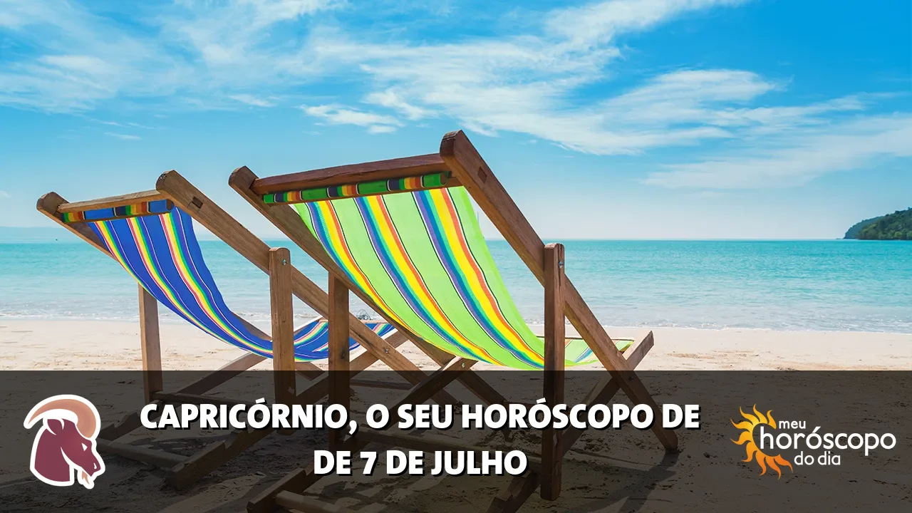 Horóscopo de Capricórnio de terça-feira, 7 de julho de 2026