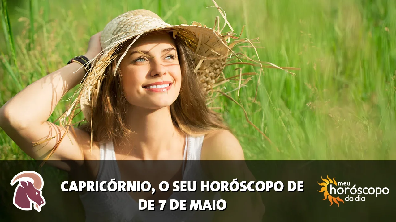 Horóscopo de Capricórnio de quinta-feira, 7 de maio de 2026