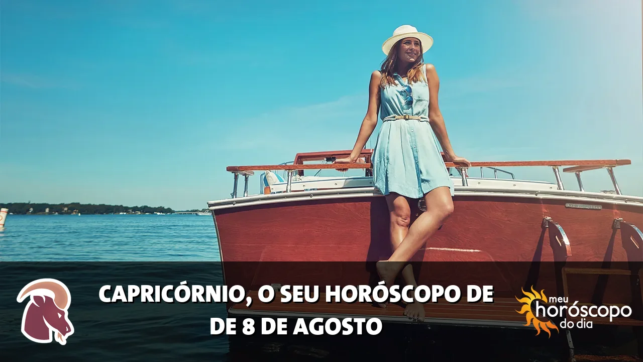 Horóscopo de Capricórnio de sábado, 8 de agosto de 2026