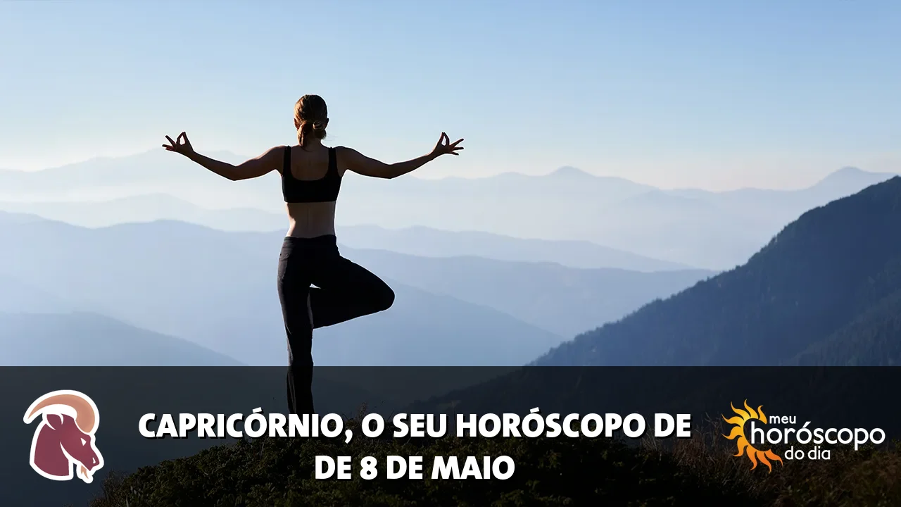 Horóscopo de Capricórnio de sexta-feira, 8 de maio de 2026