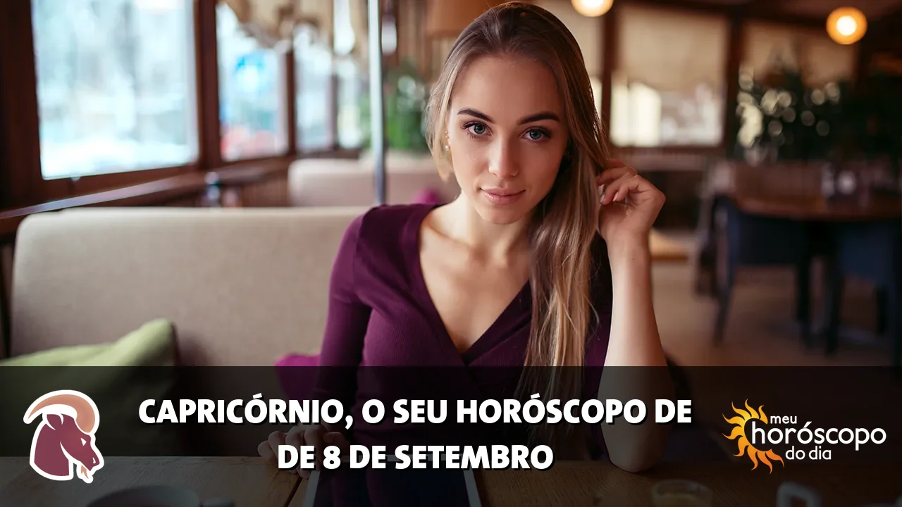 Horóscopo de Capricórnio de terça-feira, 8 de setembro de 2026