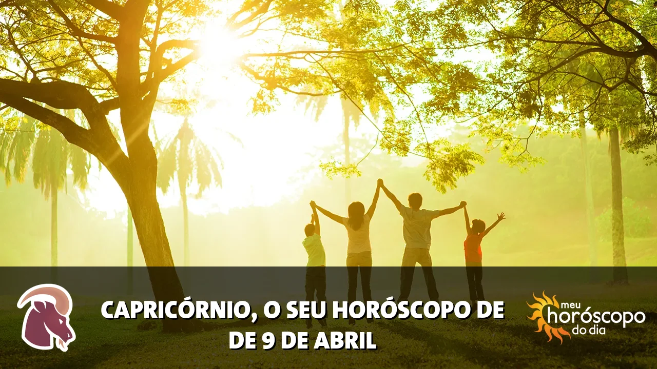 Horóscopo de Capricórnio de quinta-feira, 9 de abril de 2026