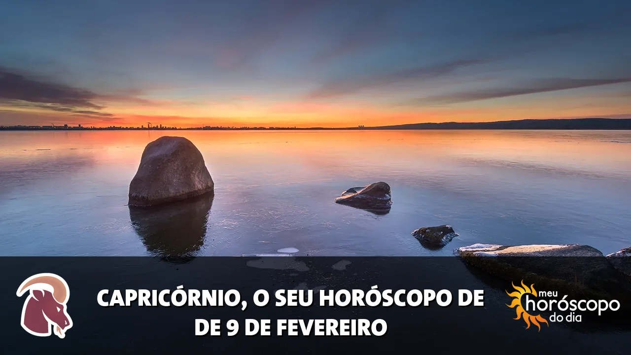 Horóscopo de Capricórnio de segunda-feira, 9 de fevereiro de 2026