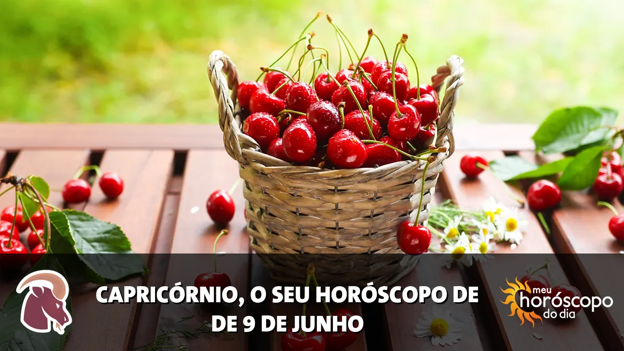 Horóscopo de Capricórnio de terça-feira, 9 de junho de 2026