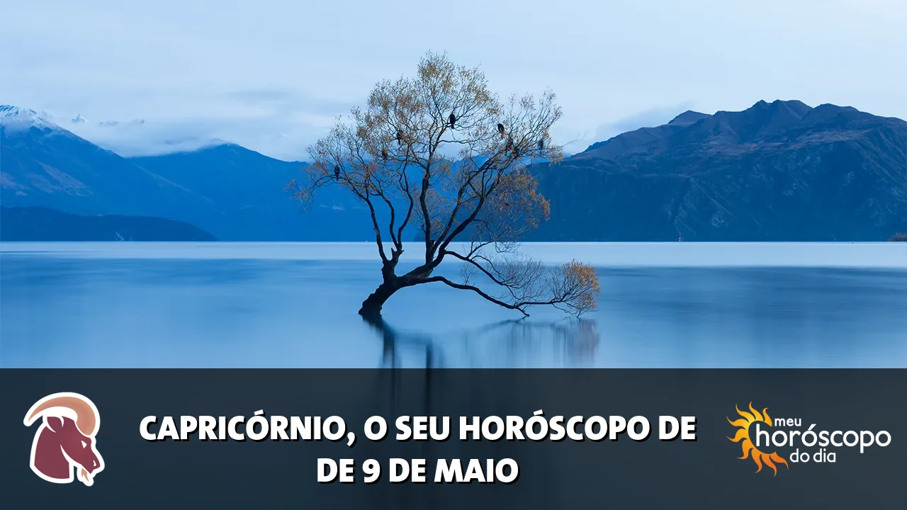 Horóscopo de Capricórnio de sábado, 9 de maio de 2026