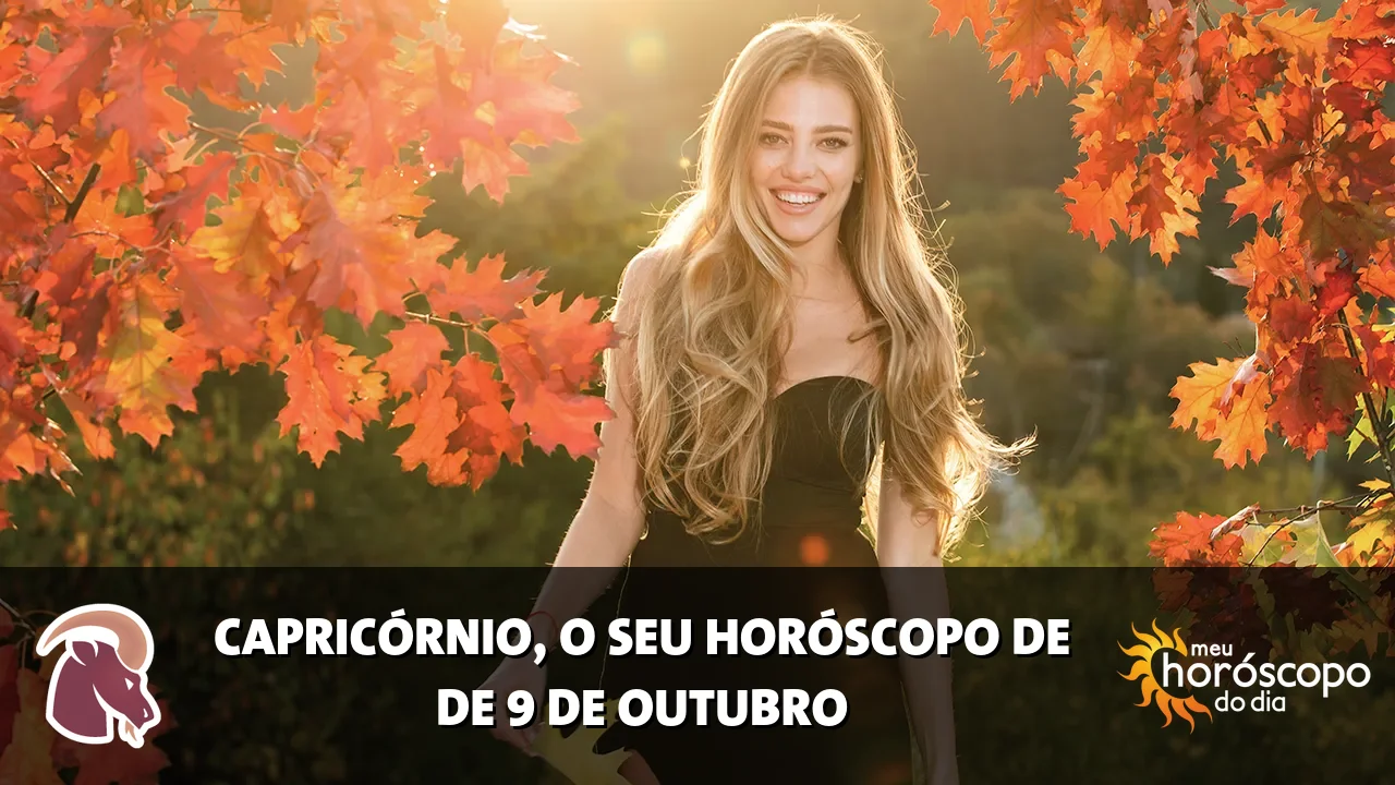 Horóscopo de Capricórnio de sexta-feira, 9 de outubro de 2026