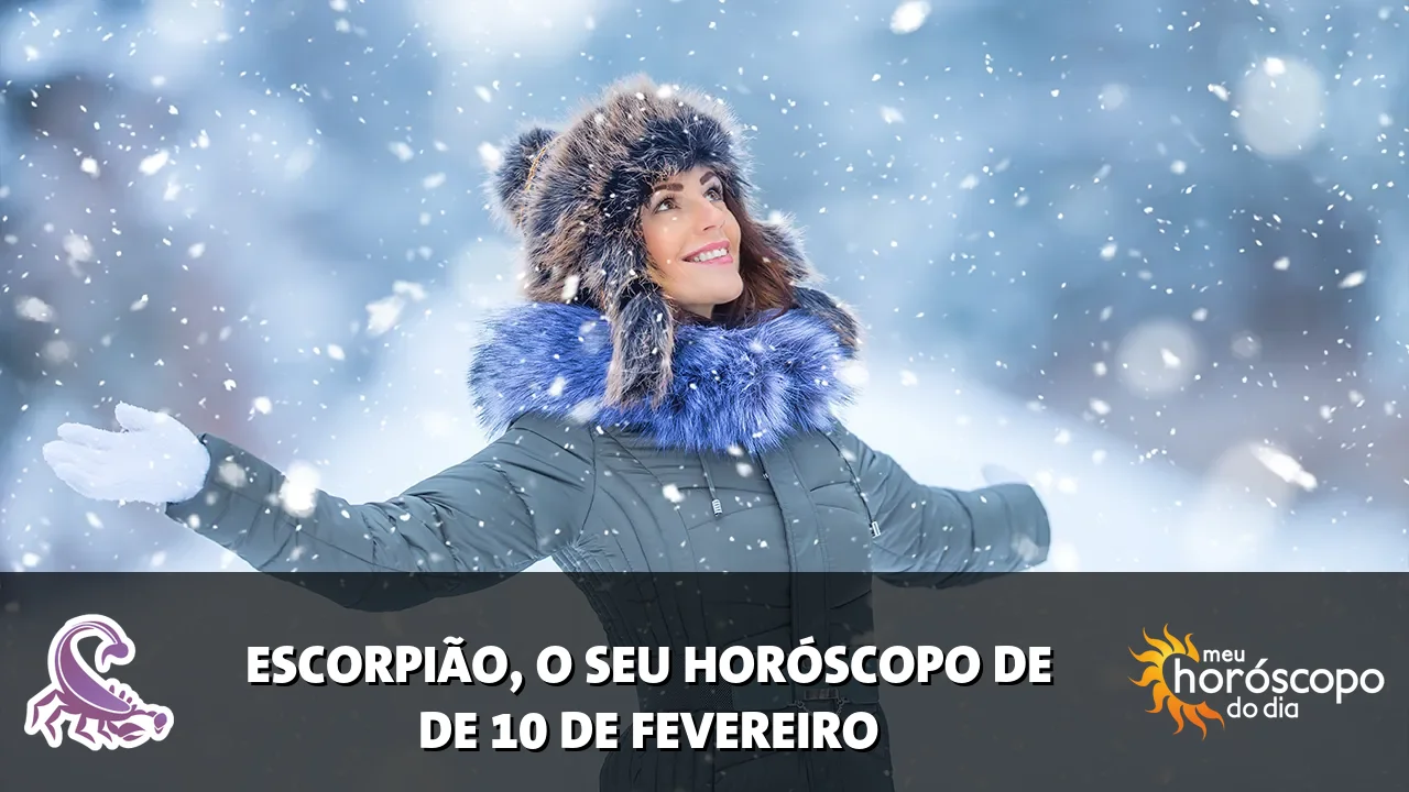 Horóscopo de Escorpião de terça-feira, 10 de fevereiro de 2026