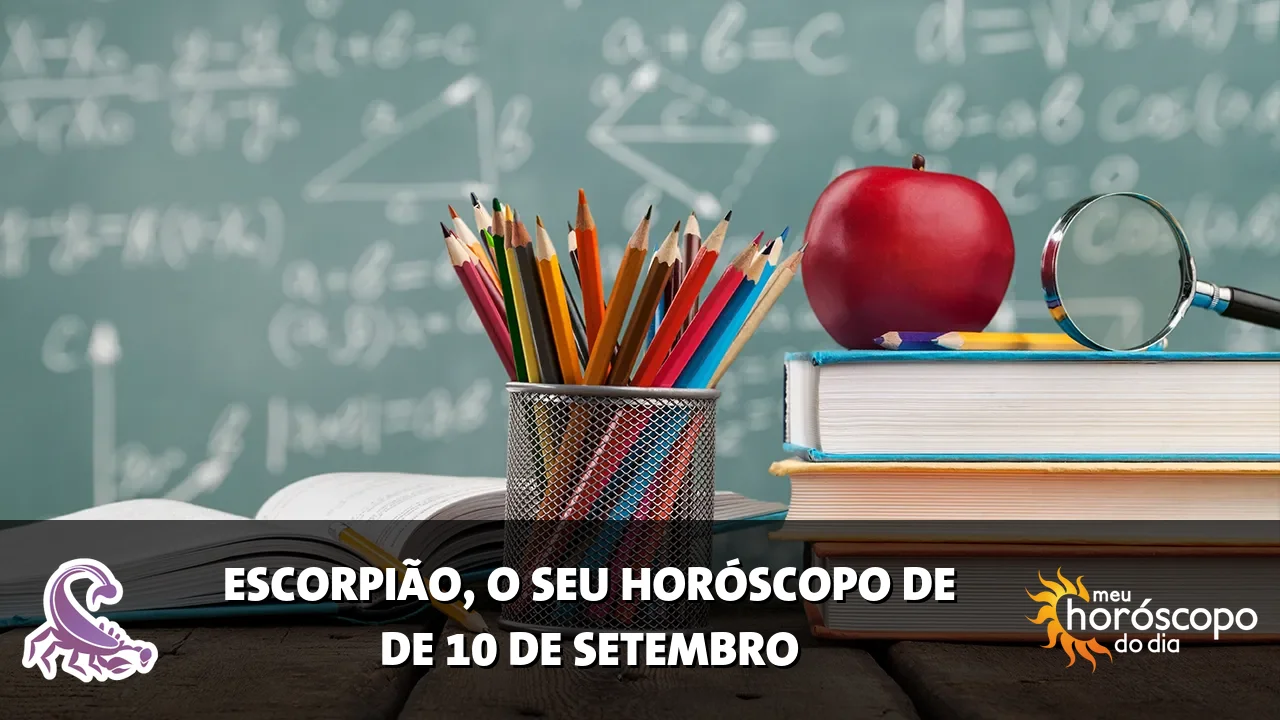 Horóscopo de Escorpião de quinta-feira, 10 de setembro de 2026