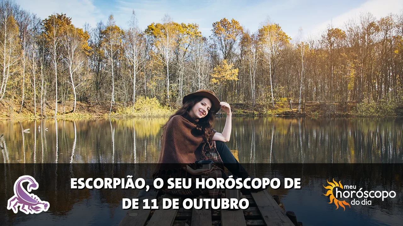 Horóscopo de Escorpião de domingo, 11 de outubro de 2026