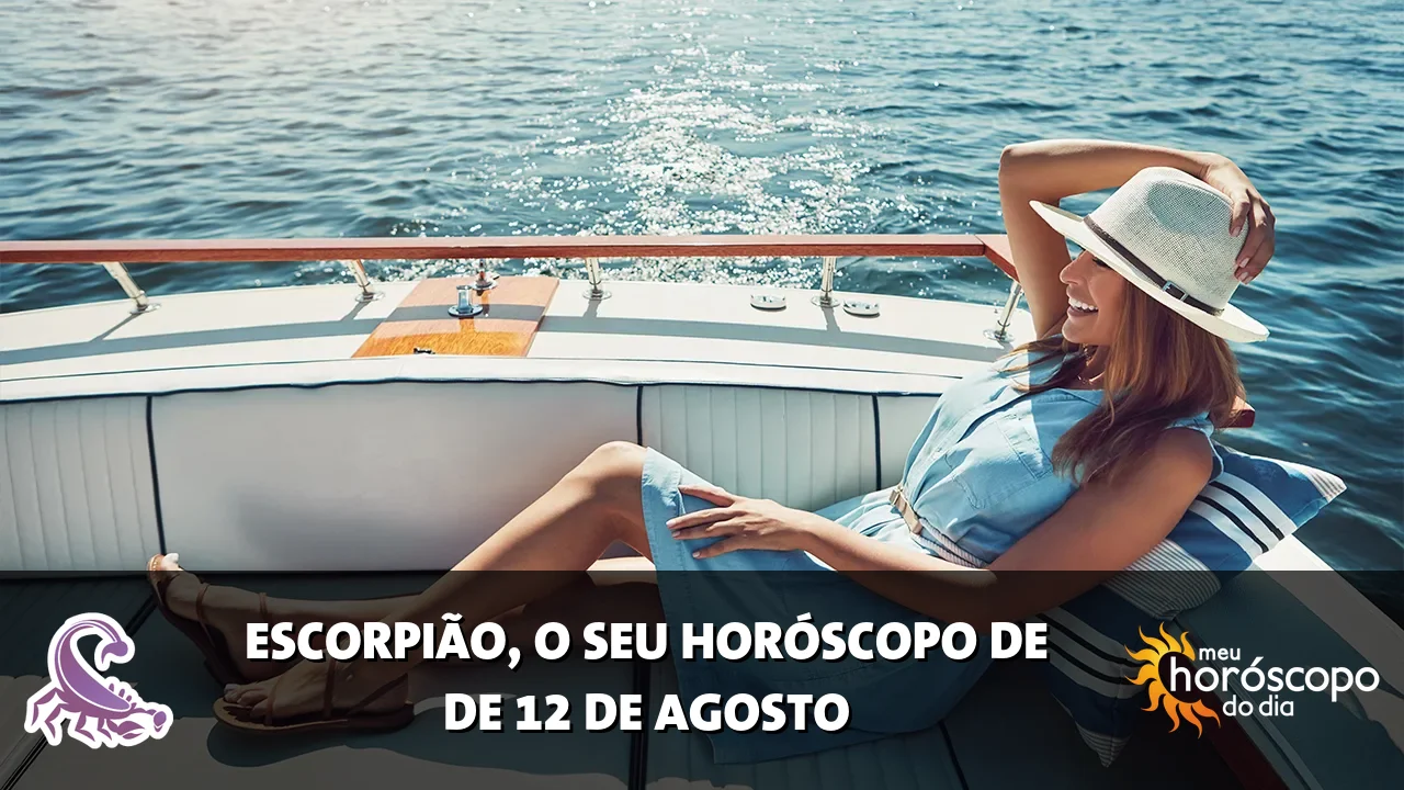 Horóscopo de Escorpião de quarta-feira, 12 de agosto de 2026