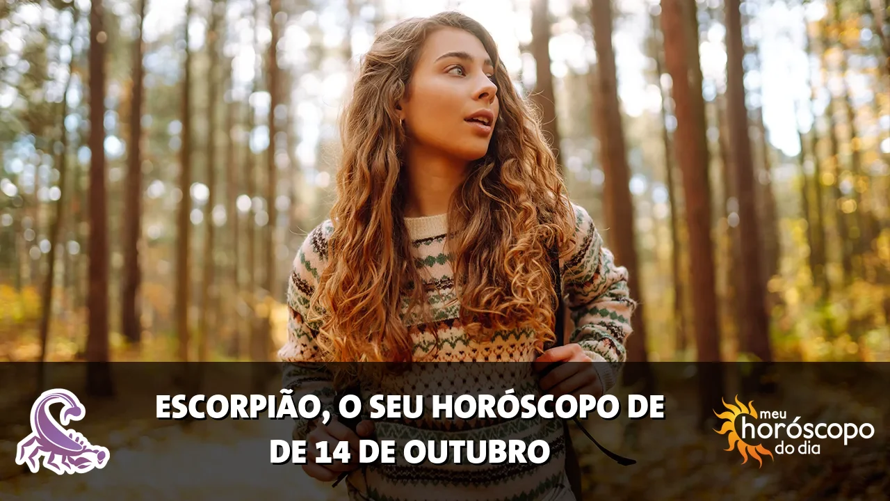 Horóscopo de Escorpião de quarta-feira, 14 de outubro de 2026