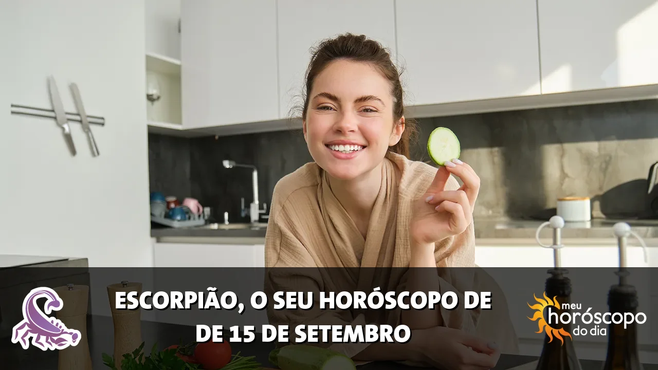 Horóscopo de Escorpião de terça-feira, 15 de setembro de 2026