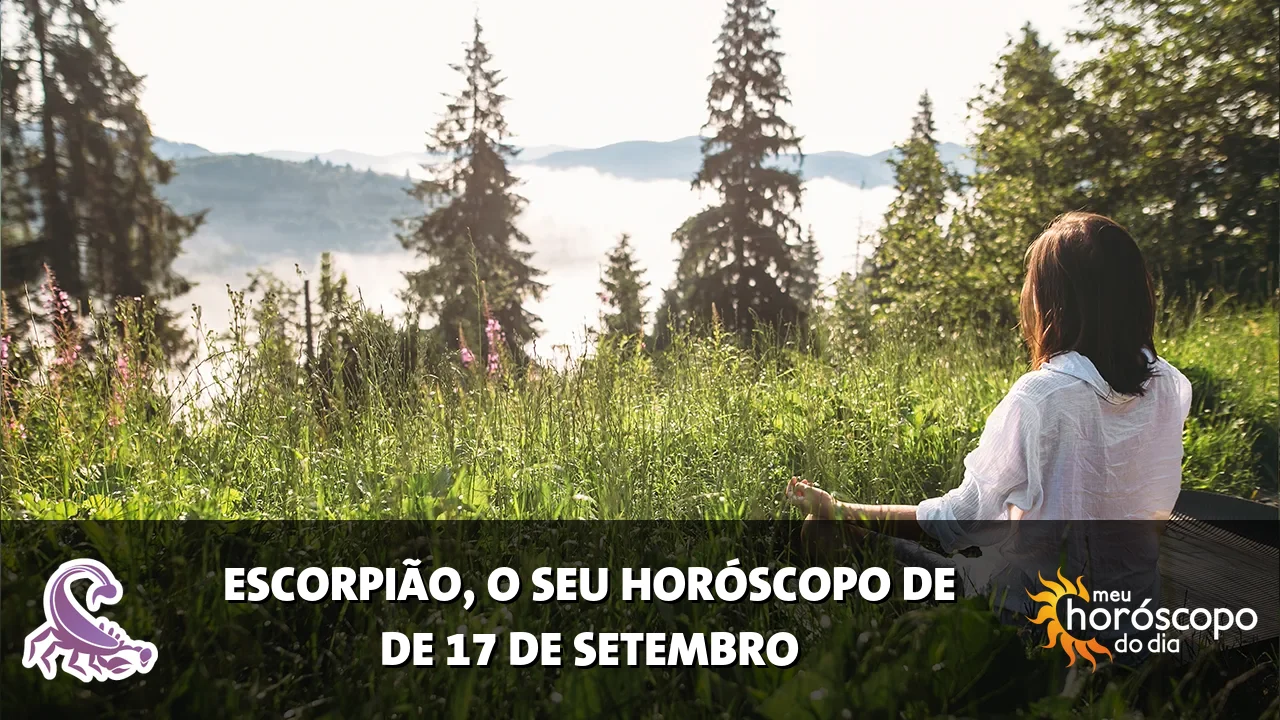 Horóscopo de Escorpião de quinta-feira, 17 de setembro de 2026