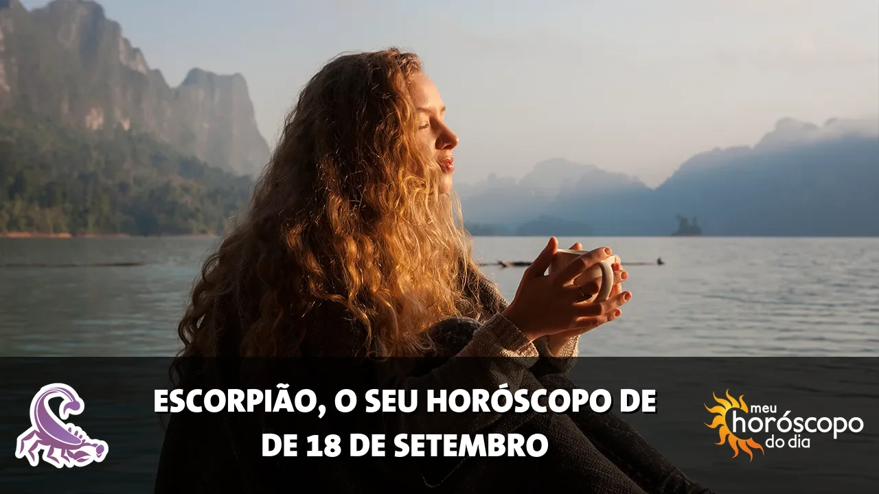 Horóscopo de Escorpião de sexta-feira, 18 de setembro de 2026