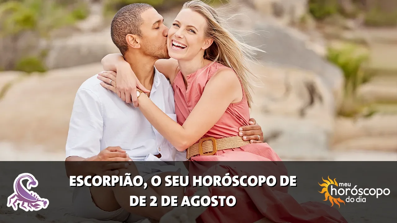 Horóscopo de Escorpião de domingo, 2 de agosto de 2026