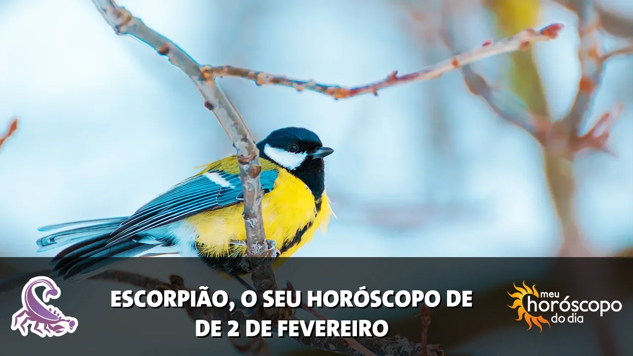 Horóscopo de Escorpião de segunda-feira, 2 de fevereiro de 2026