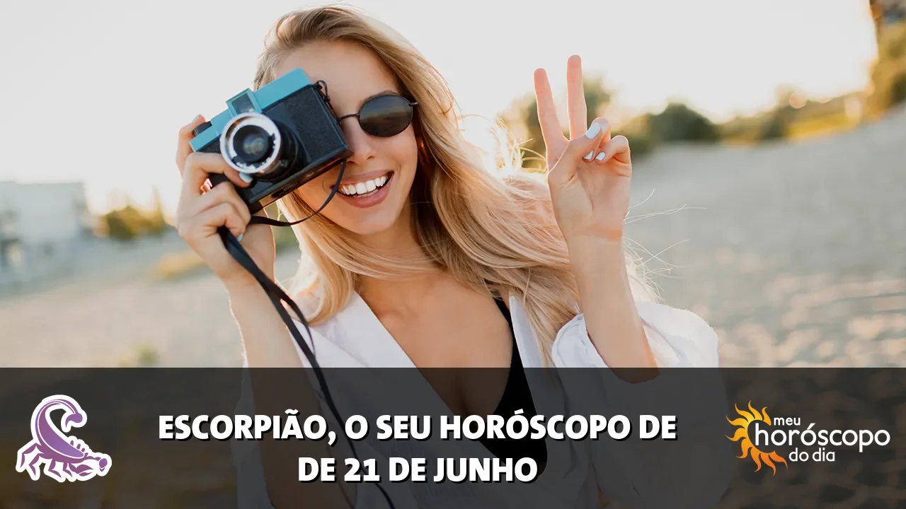 Horóscopo de Escorpião de domingo, 21 de junho de 2026