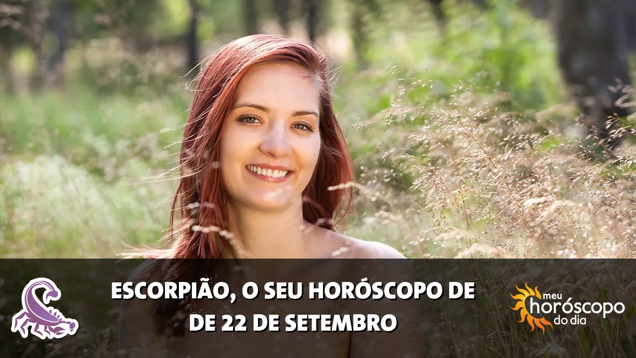 Horóscopo de Escorpião de terça-feira, 22 de setembro de 2026