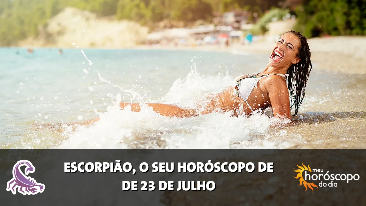Horóscopo de Escorpião de quinta-feira, 23 de julho de 2026