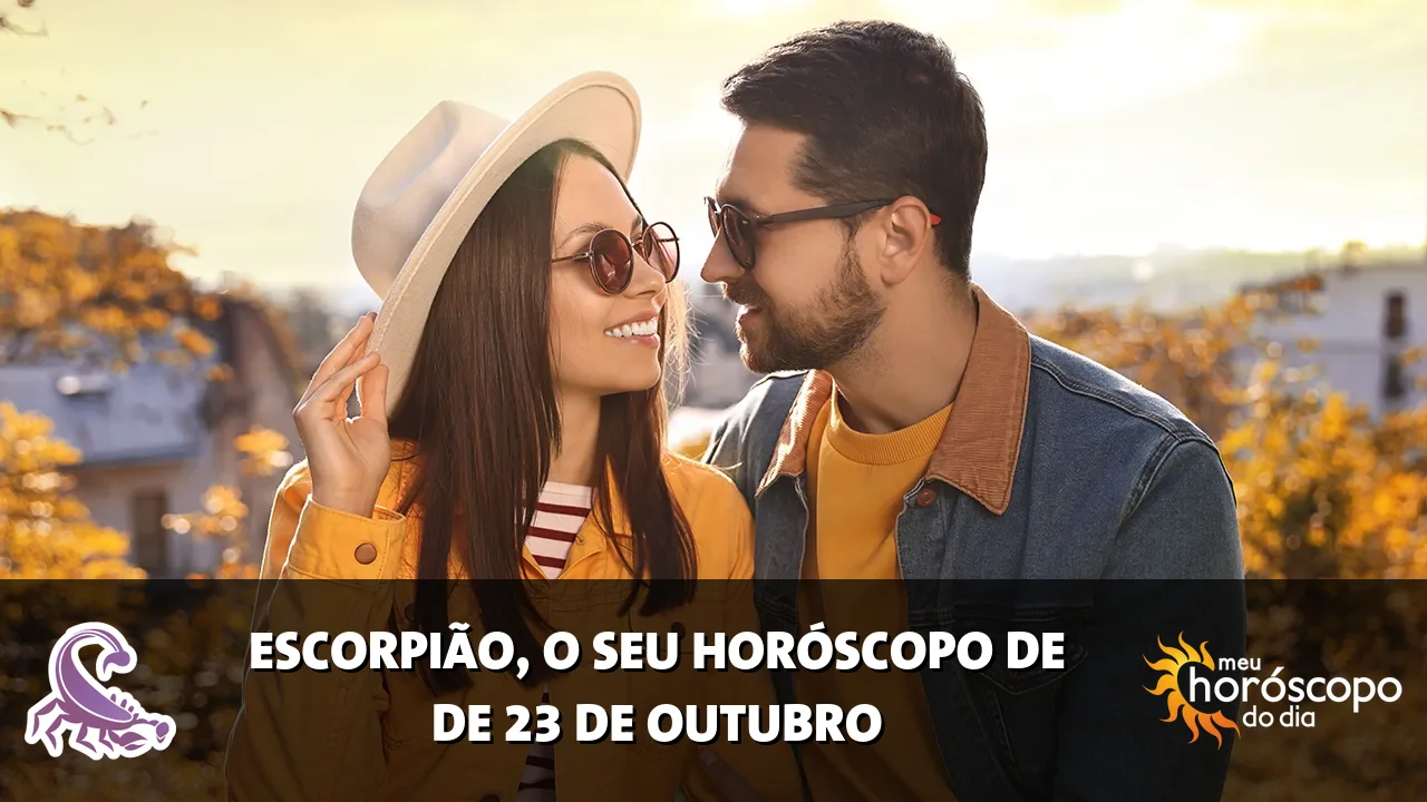 Horóscopo de Escorpião de sexta-feira, 23 de outubro de 2026