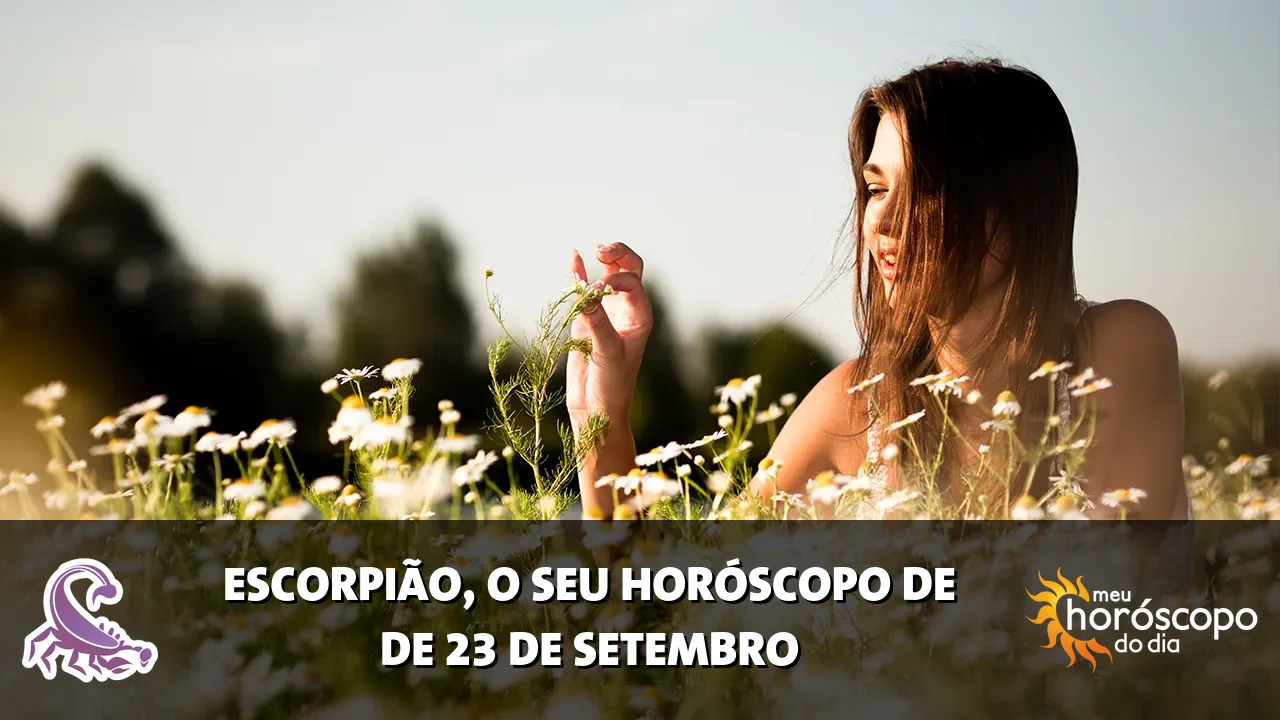 Horóscopo de Escorpião de quarta-feira, 23 de setembro de 2026