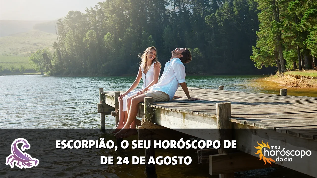Horóscopo de Escorpião de segunda-feira, 24 de agosto de 2026