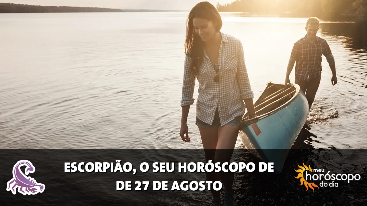Horóscopo de Escorpião de quinta-feira, 27 de agosto de 2026