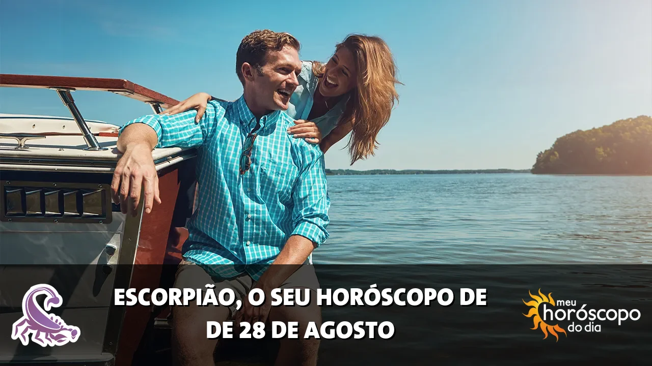 Horóscopo de Escorpião de sexta-feira, 28 de agosto de 2026