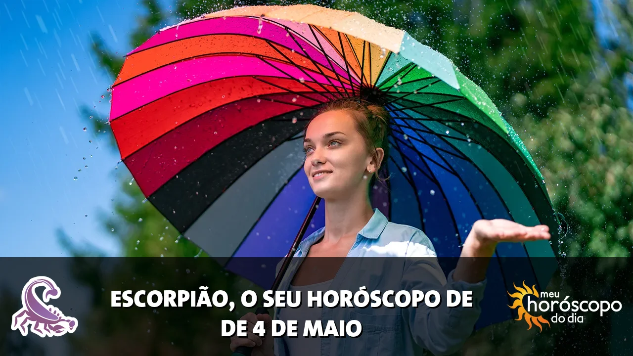 Horóscopo de Escorpião de segunda-feira, 4 de maio de 2026