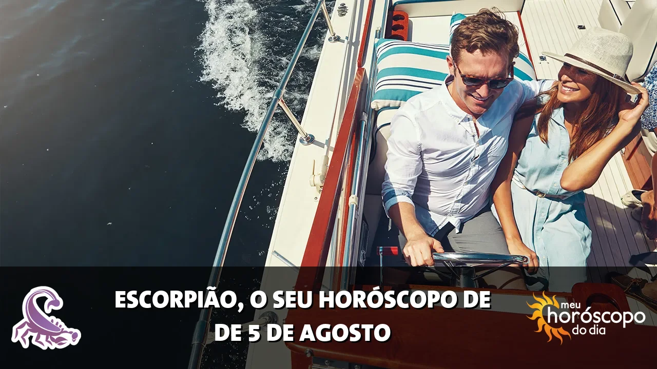 Horóscopo de Escorpião de quarta-feira, 5 de agosto de 2026