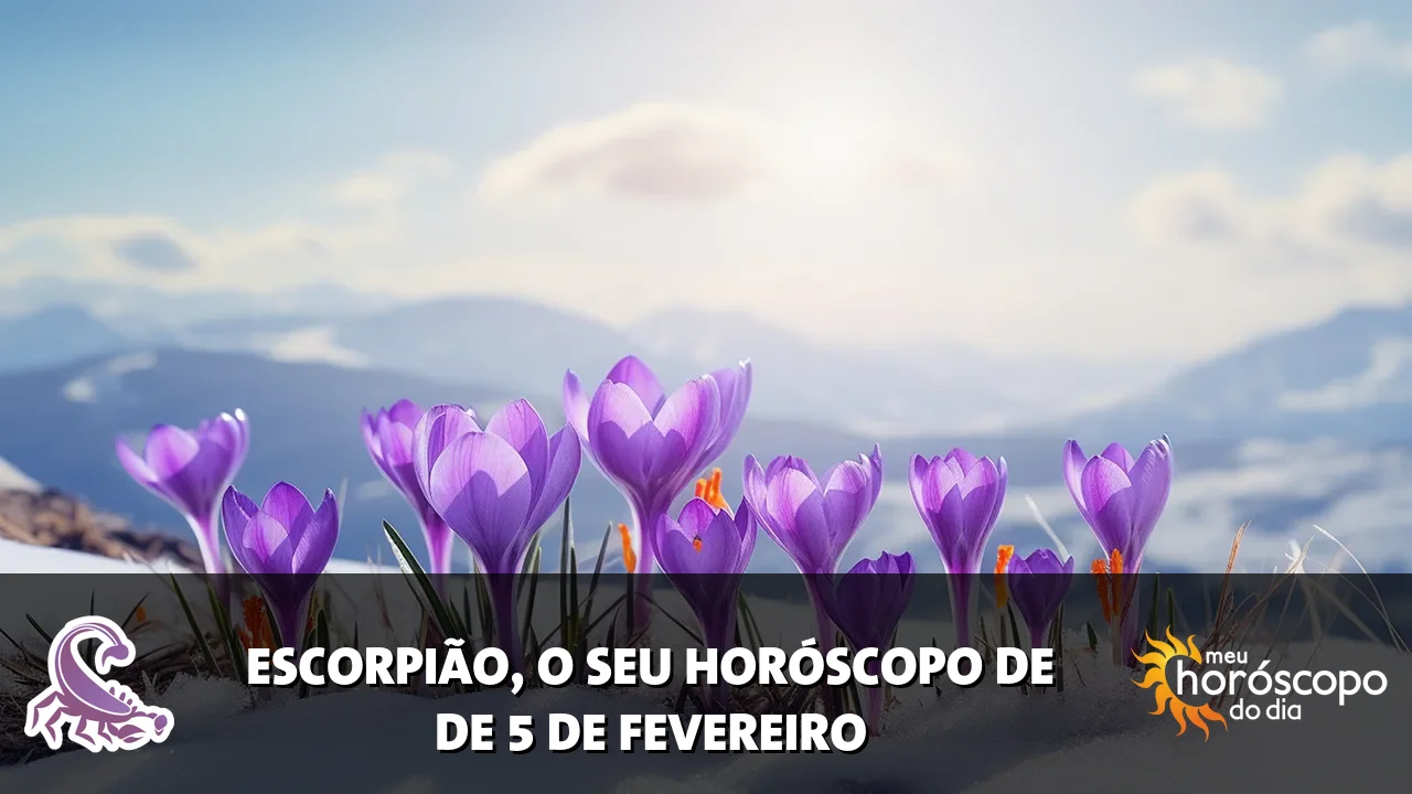 Horóscopo de Escorpião de quinta-feira, 5 de fevereiro de 2026