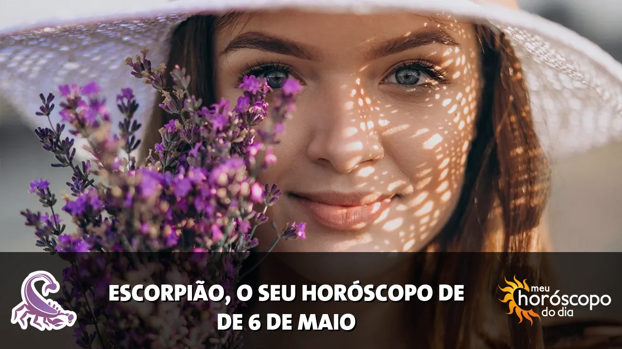Horóscopo de Escorpião de quarta-feira, 6 de maio de 2026