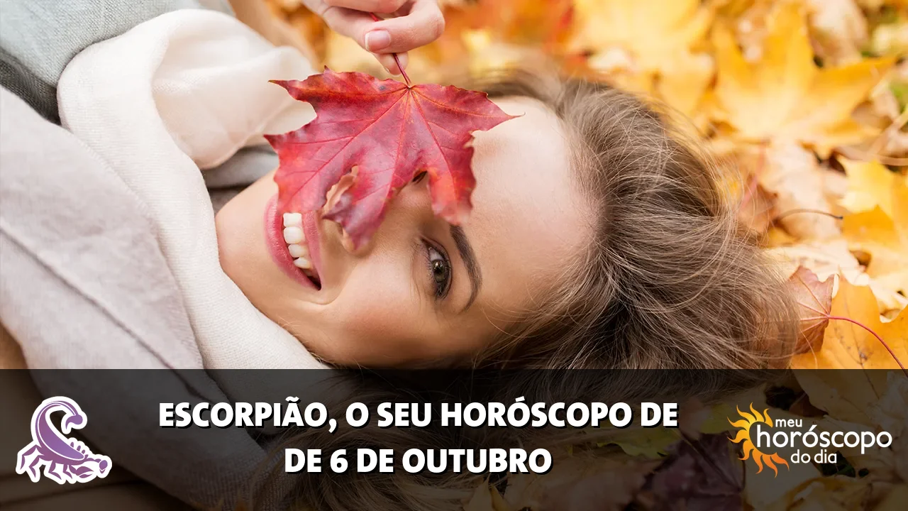Horóscopo de Escorpião de terça-feira, 6 de outubro de 2026