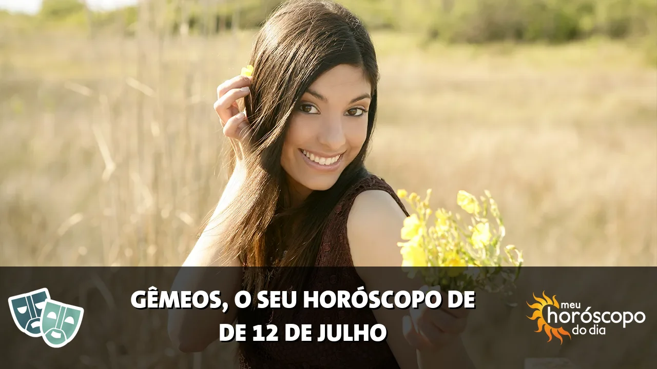 Horóscopo de Gêmeos de domingo, 12 de julho de 2026