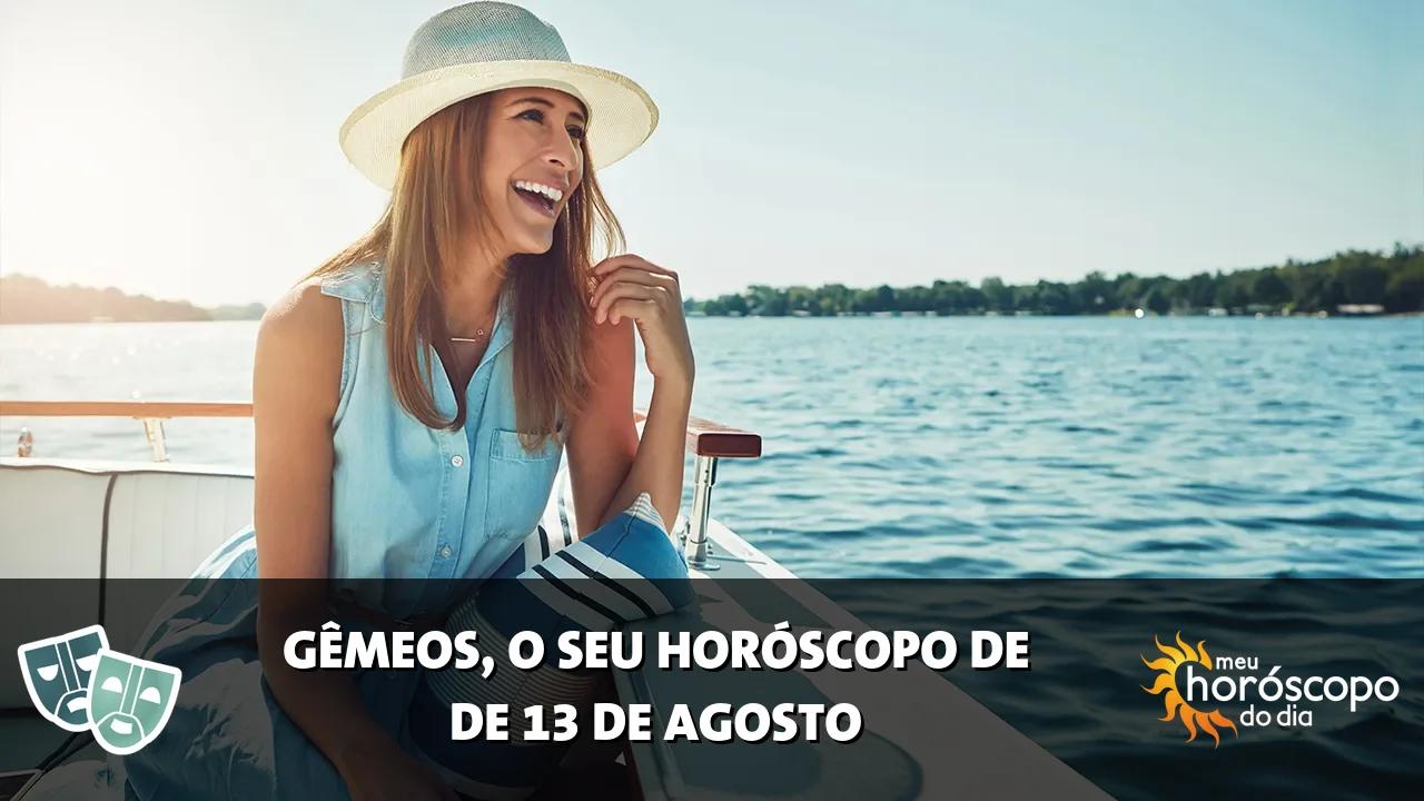 Horóscopo de Gêmeos de quinta-feira, 13 de agosto de 2026