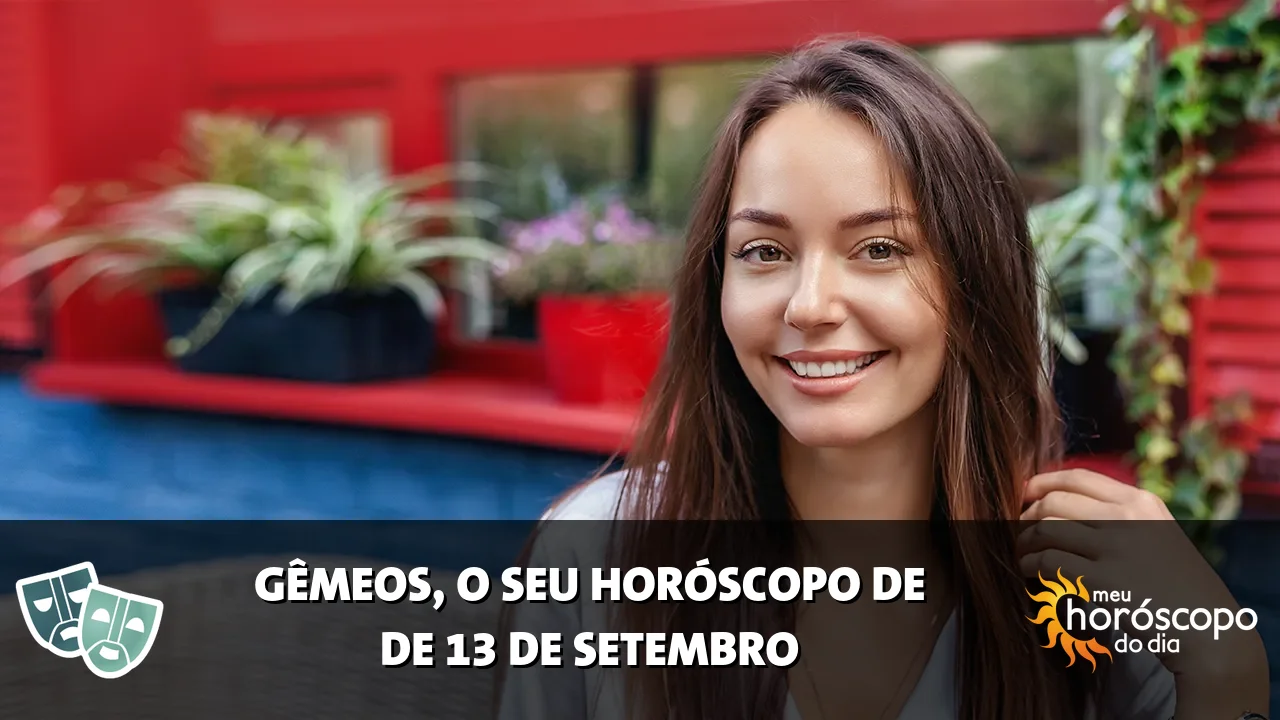 Horóscopo de Gêmeos de domingo, 13 de setembro de 2026