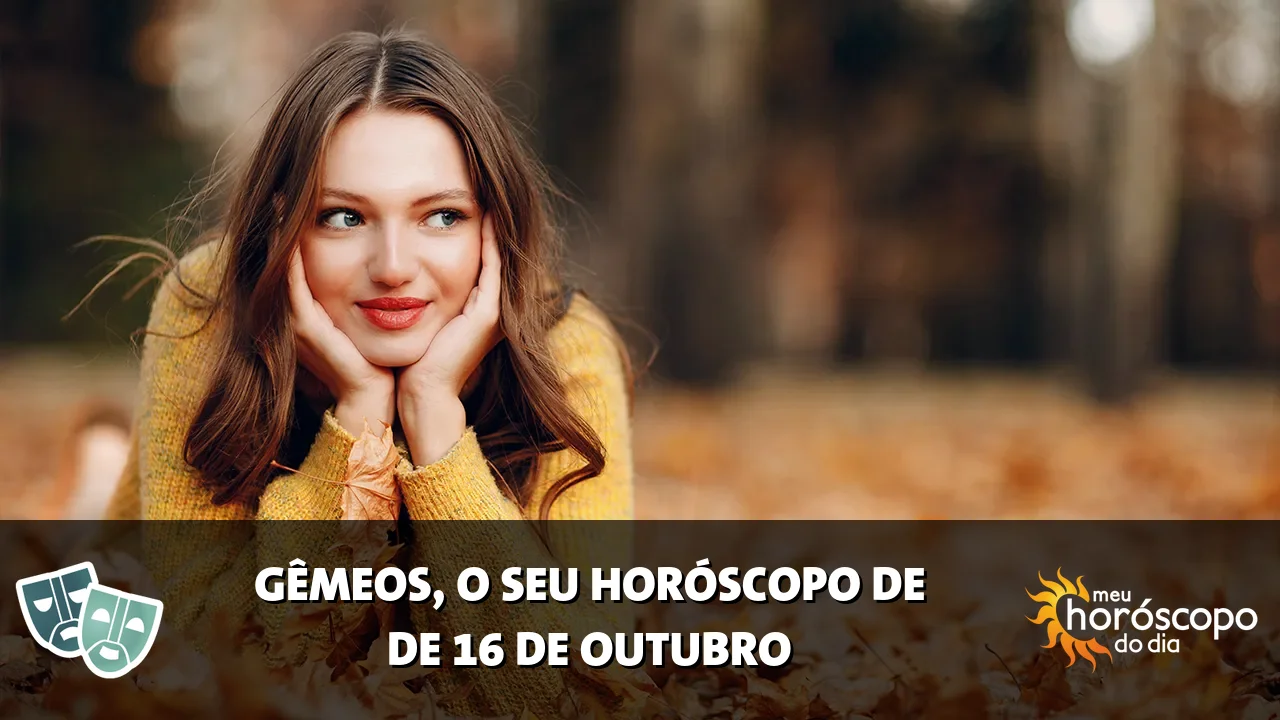 Horóscopo de Gêmeos de sexta-feira, 16 de outubro de 2026