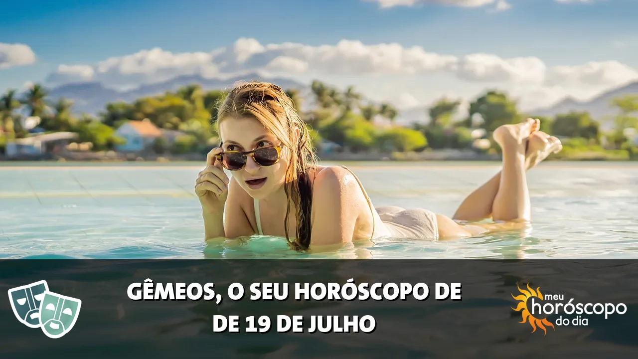 Horóscopo de Gêmeos de domingo, 19 de julho de 2026
