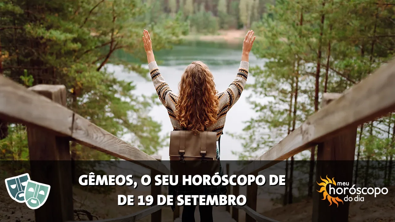 Horóscopo de Gêmeos de sábado, 19 de setembro de 2026