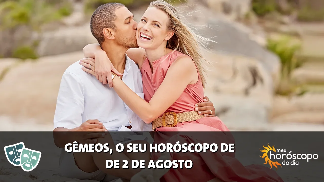 Horóscopo de Gêmeos de domingo, 2 de agosto de 2026