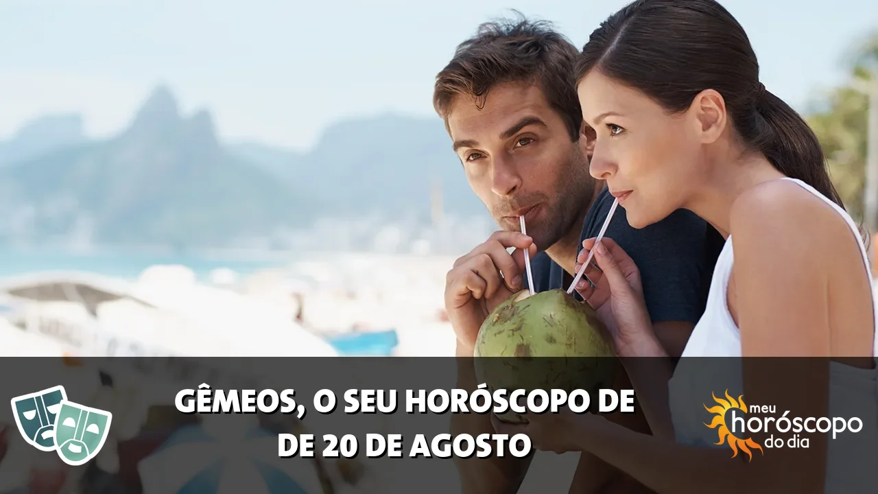 Horóscopo de Gêmeos de quinta-feira, 20 de agosto de 2026