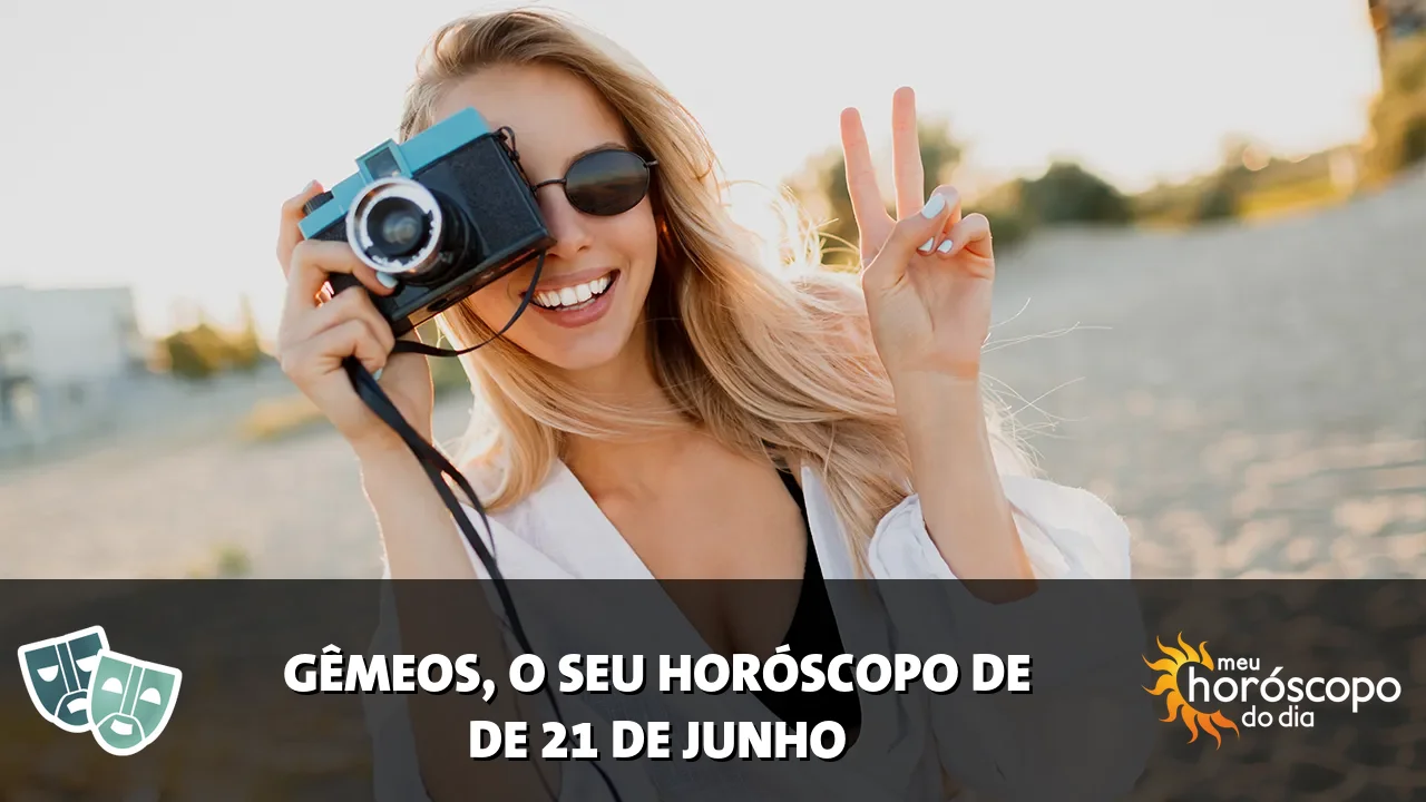 Horóscopo de Gêmeos de domingo, 21 de junho de 2026