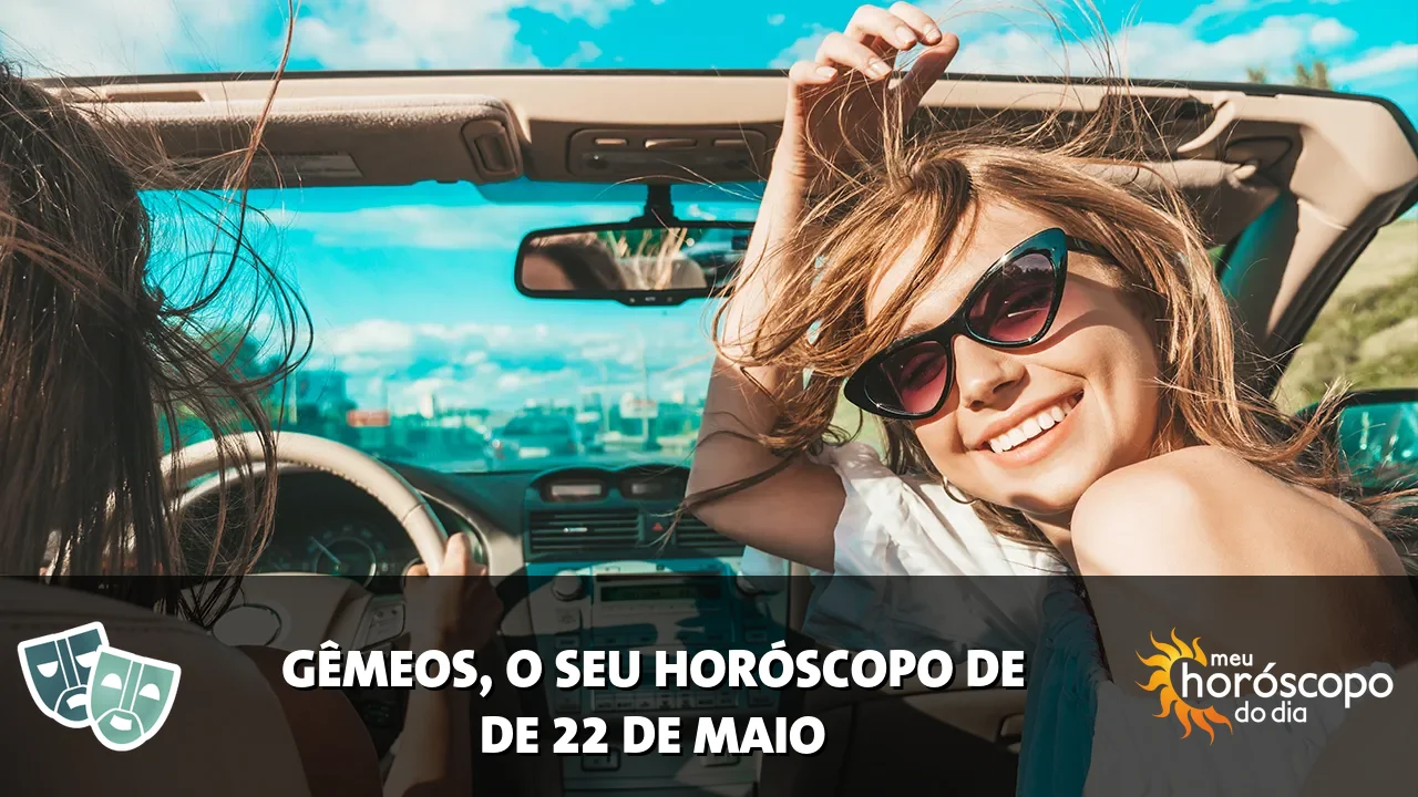 Horóscopo de Gêmeos de sexta-feira, 22 de maio de 2026