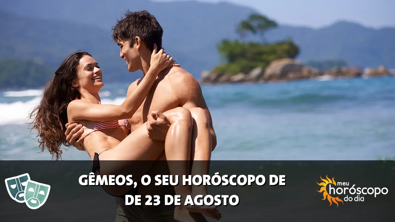 Horóscopo de Gêmeos de domingo, 23 de agosto de 2026