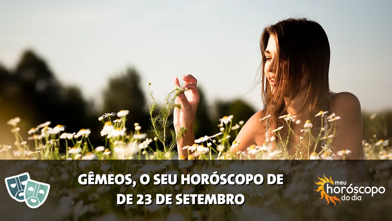 Horóscopo de Gêmeos de quarta-feira, 23 de setembro de 2026
