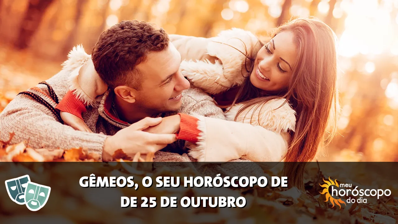 Horóscopo de Gêmeos de domingo, 25 de outubro de 2026
