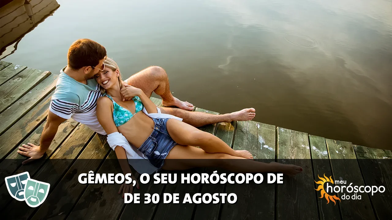 Horóscopo de Gêmeos de domingo, 30 de agosto de 2026