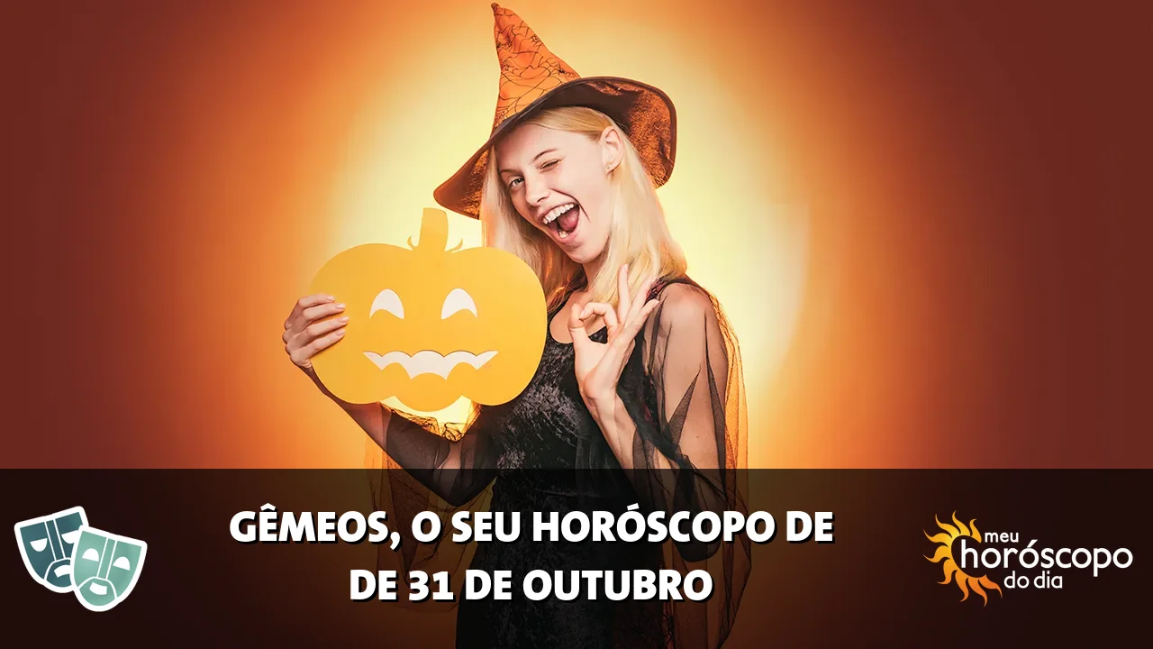 Horóscopo de Gêmeos de sábado, 31 de outubro de 2026